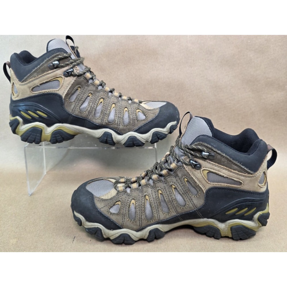 Oboz (Sz 8.5) Sawtooth X Mid B-DRY Hiking Boots, Men's Brown NO INSOLES - Picture 4 of 13